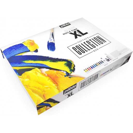 Set 23 Piece Set XL Professional Studio Oil Colors Complete Set Pebeo